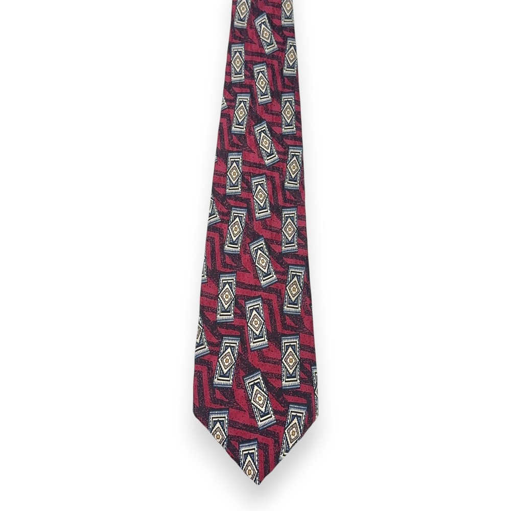 VTG Robert Talbott Best of Class for Jacobsons Mens Silk Tie 56.5 x 3.5 Burgundy